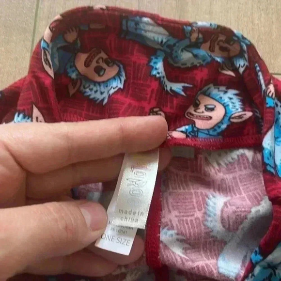 4/$25 LuLaRoe Werewolf Print Women's One Size Leggings - Picture 3 of 3